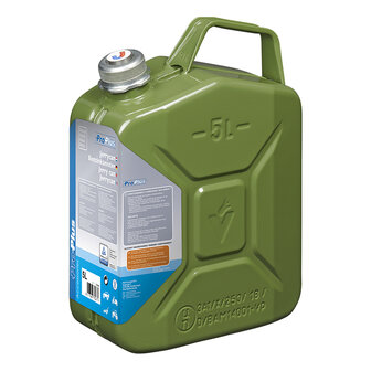 Jerrycan 5L metaal groen met magnetische schroefdop UN- &amp; T&uuml;V/GS-gekeurd