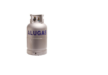 LPG fles 27L aluminium haakse bajonet