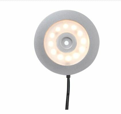 Opbouwspot 12-leds 12V 240lm Ø55x5,0mm