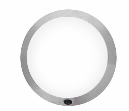 Plafonnière / opbouwarmatuur 24-leds 12V 590lm Ø280x85mm