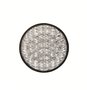 Rem- achterlicht LED rond wit glas